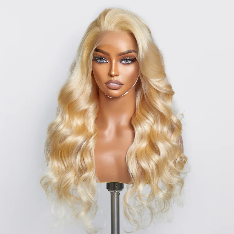 Shear 21 Blonde Bombshell 613 Body Wave Lace Frontal Wig