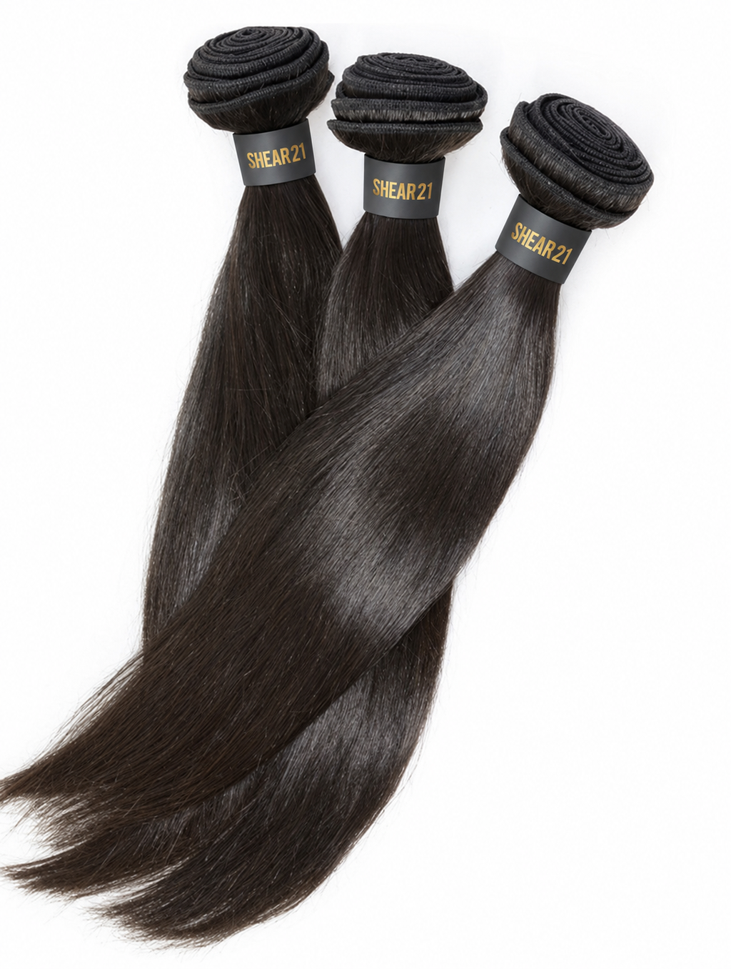 Shear 21 Essential Bundle Deal — 3 Bundles | Straight or Body Wave